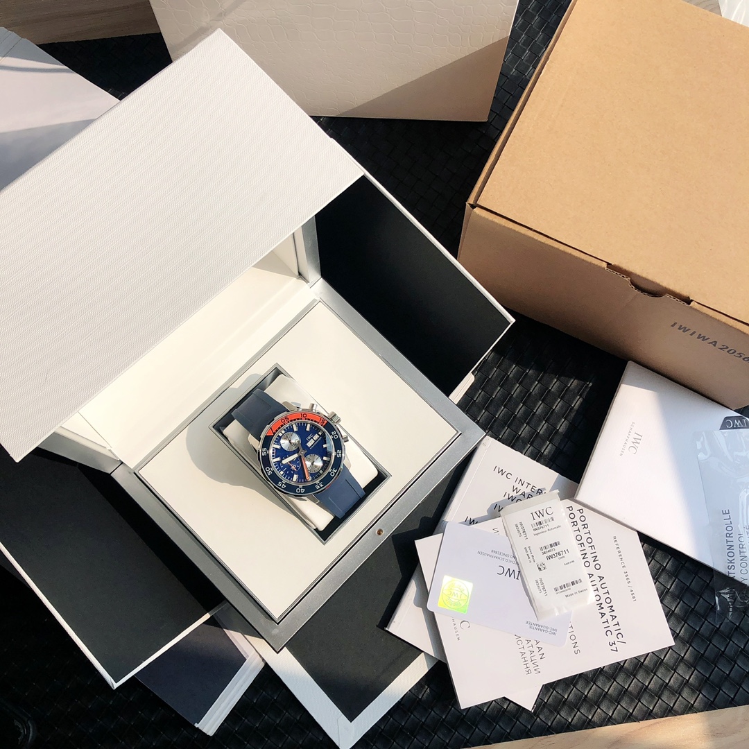 IWC Blue 7750 44mm