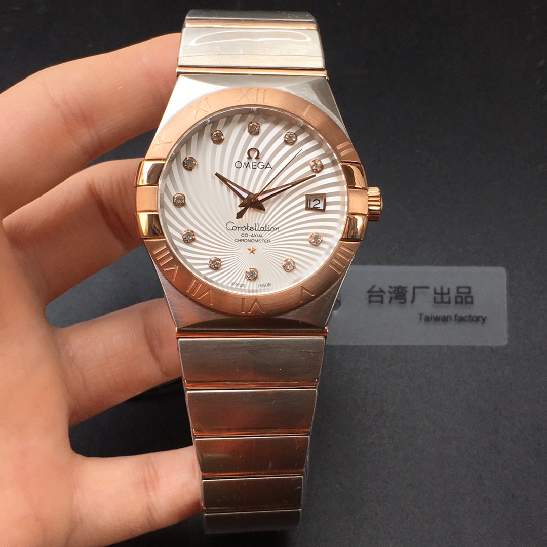 Omega Constellation Blue 2020 35mm