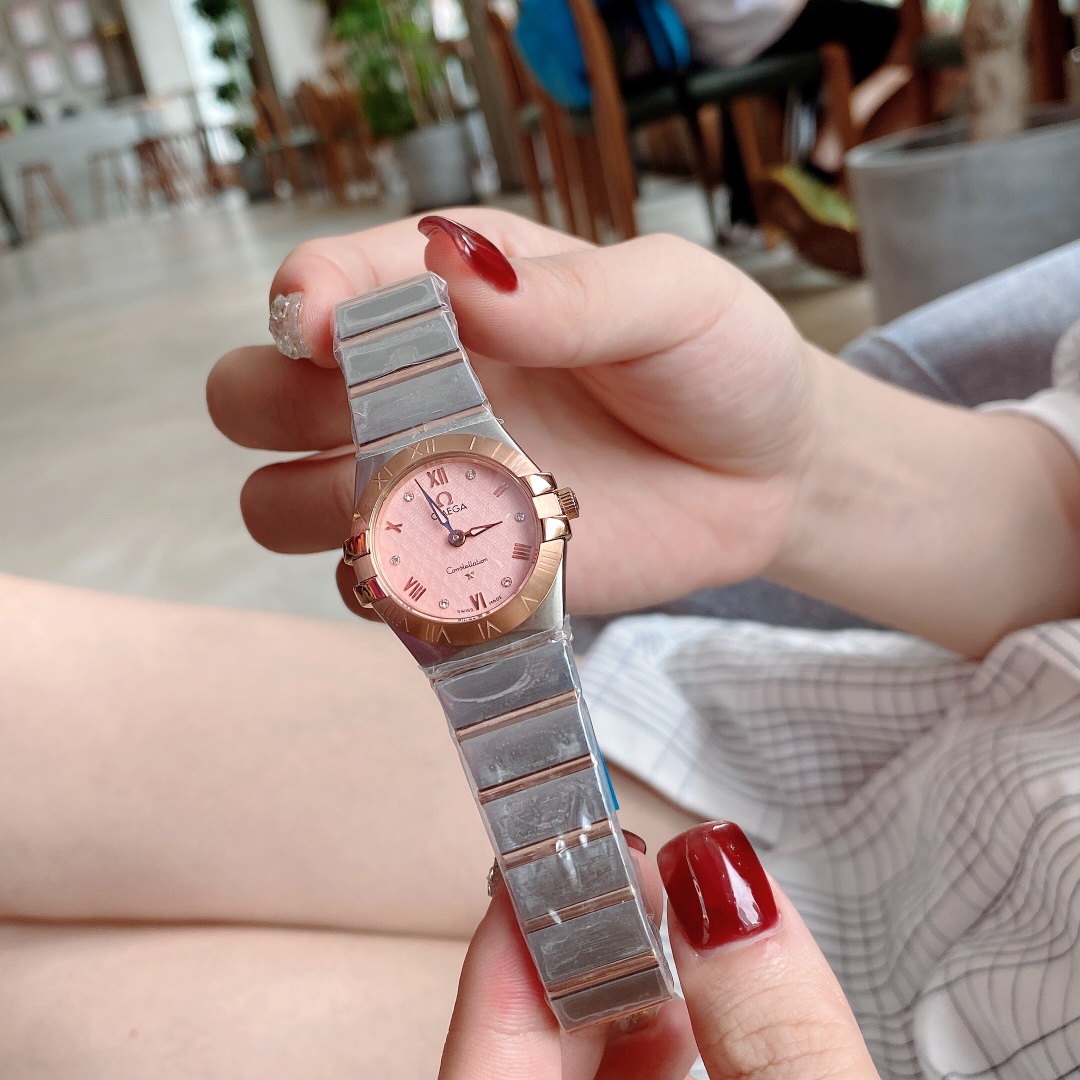 Omega Constellation Blue 27mm