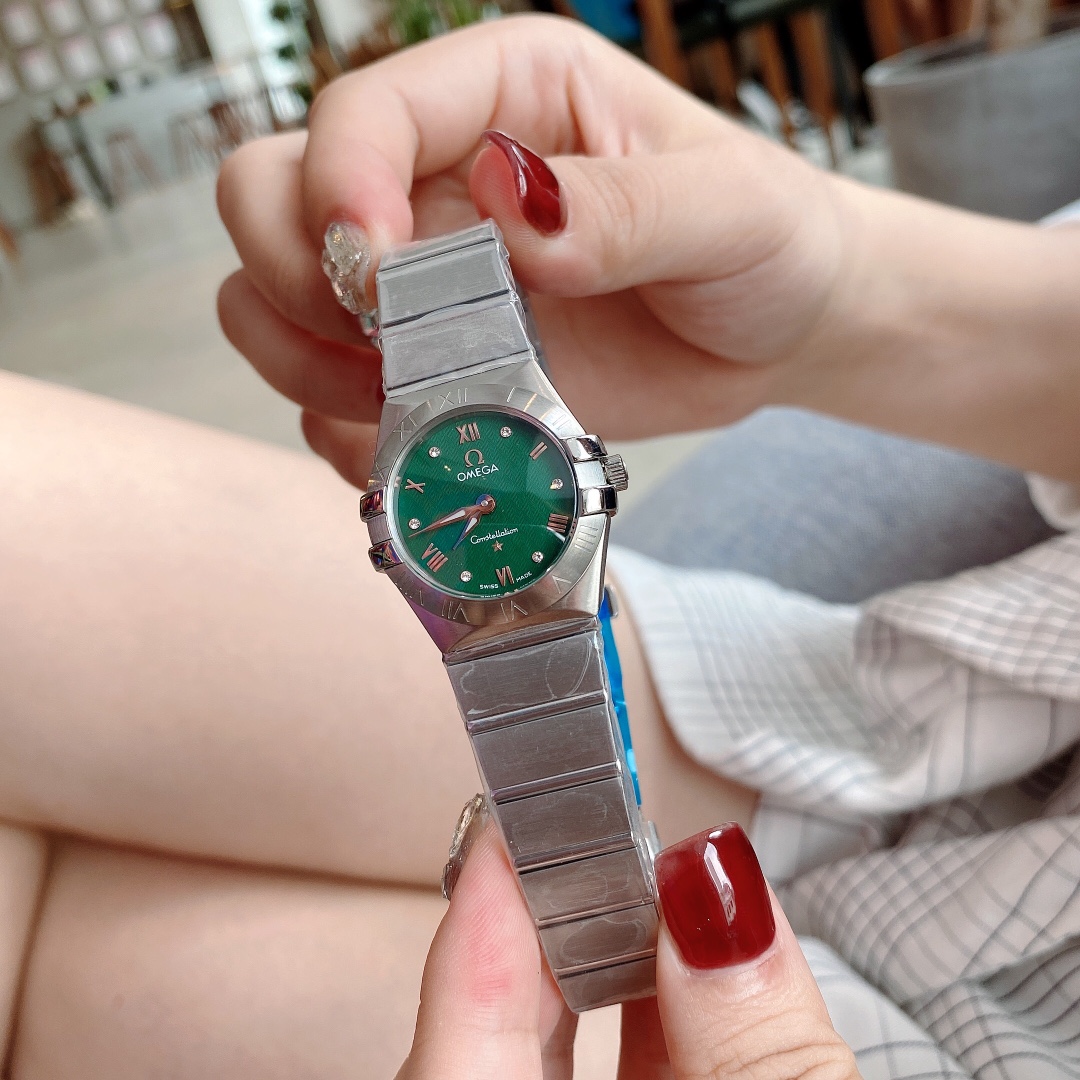 Omega Constellation Blue 27mm