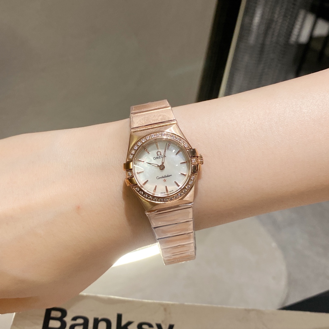Omega Constellation Blue 27mm