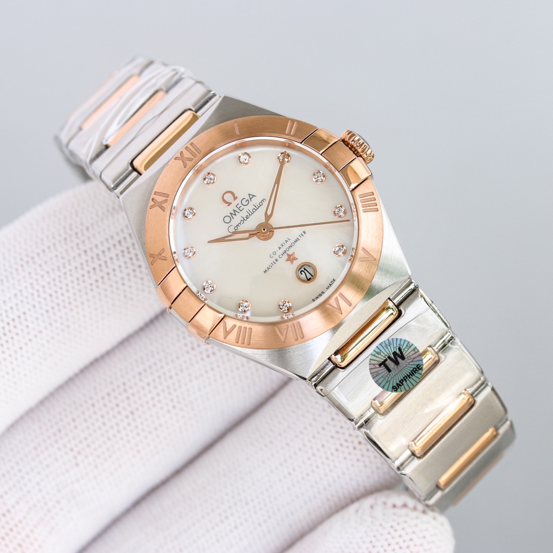 Omega Constellation Blue 29mm TW