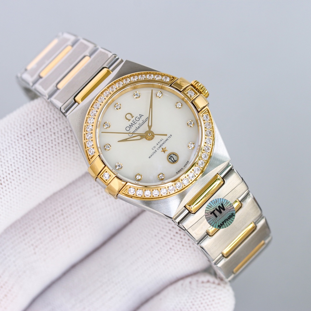 Omega Constellation Blue 29mm TW