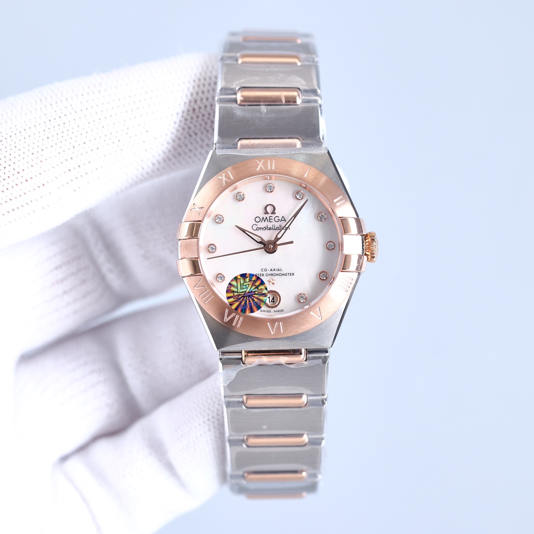 Omega Constellation Blue 8700 29mm