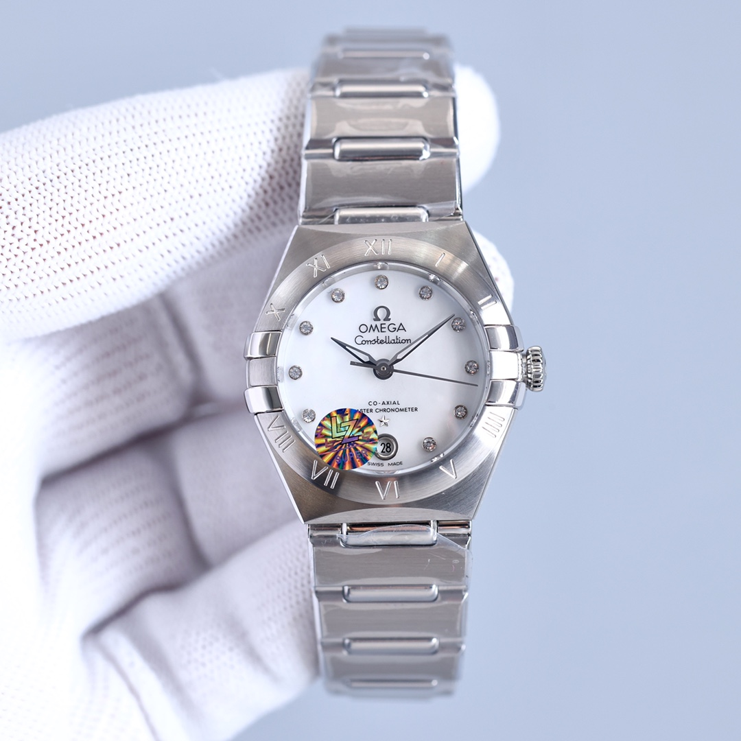 Omega Constellation Blue 8700 29mm
