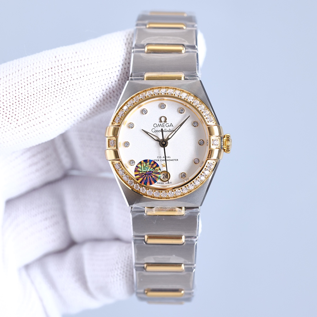 Omega Constellation Blue 8700 29mm