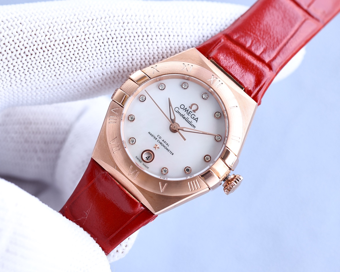 Omega Constellation Blue 8700 29mm
