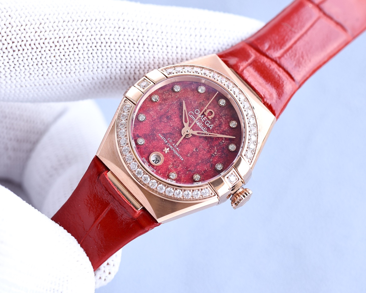 Omega Constellation Blue 8700 29mm