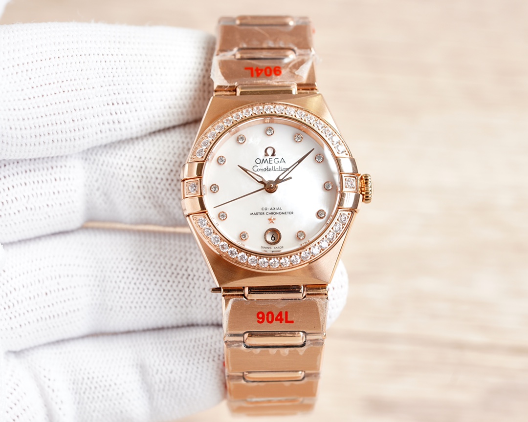 Omega Constellation Blue 8700 29mm