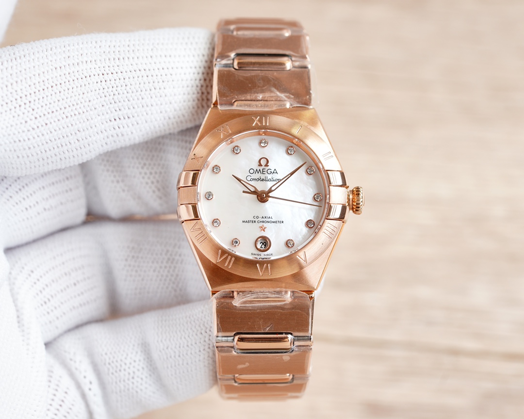 Omega Constellation Blue 8700 29mm