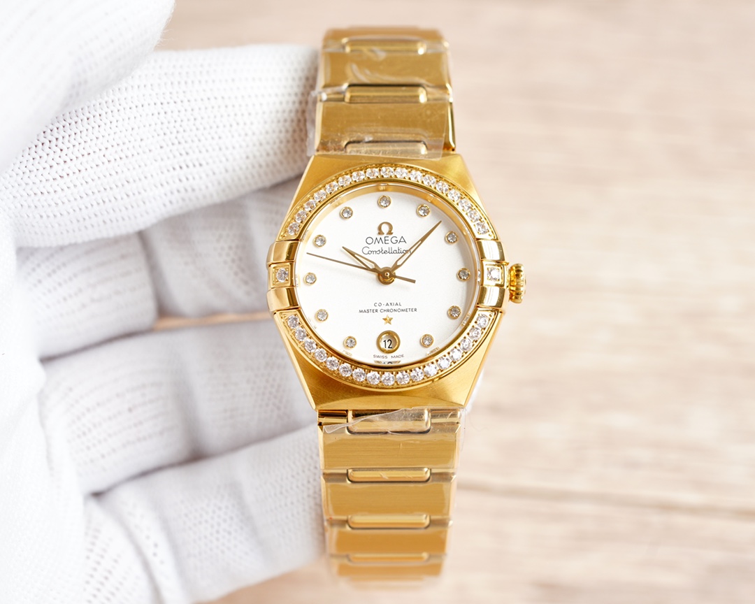 Omega Constellation Blue 8700 29mm