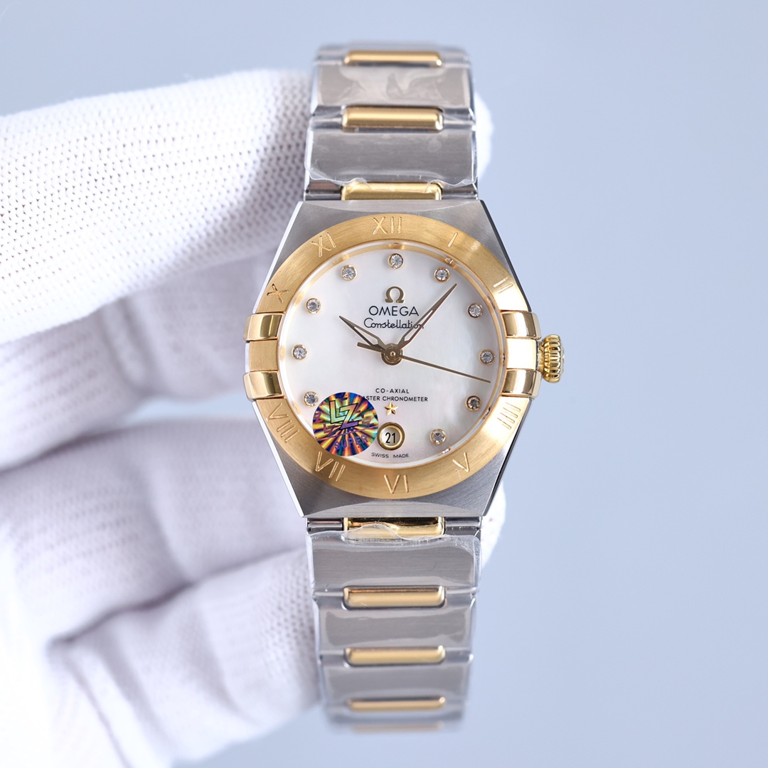 Omega Constellation Blue 8700 29mm