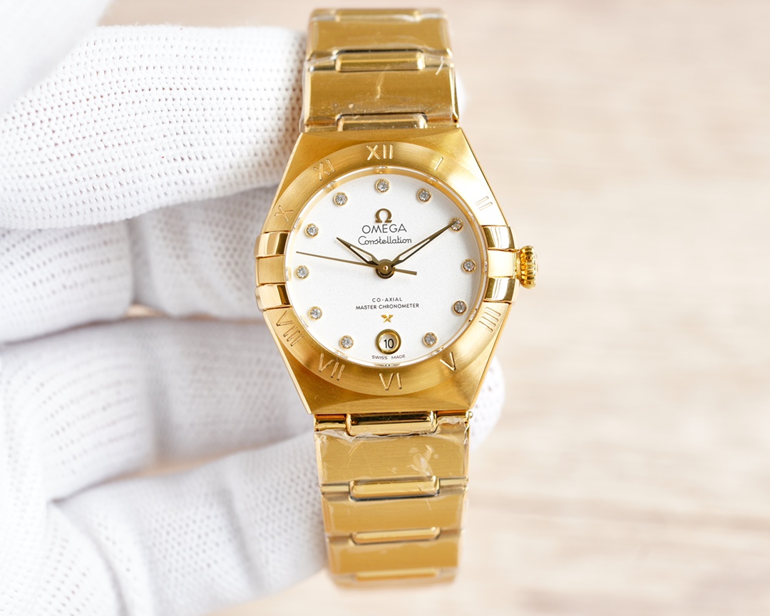 Omega Constellation Blue 8700 29mm