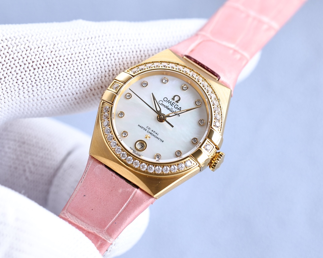 Omega Constellation Blue 8700 29mm