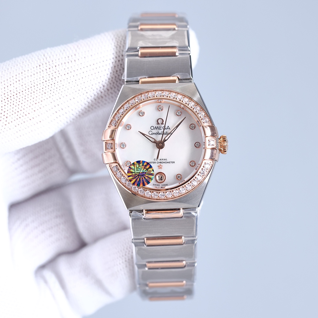 Omega Constellation Blue 8700 29mm