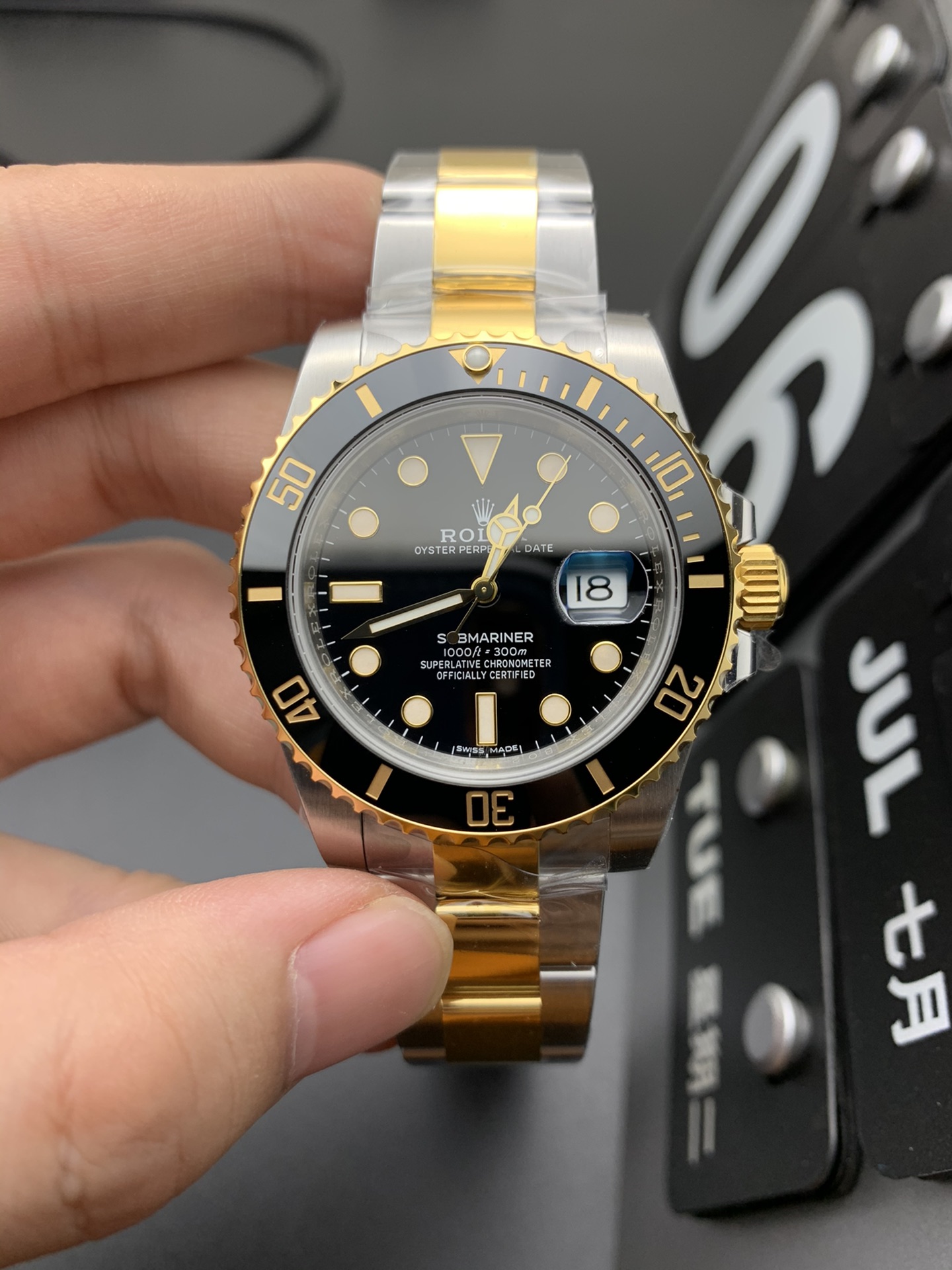 Rolex Black Watch 14044
