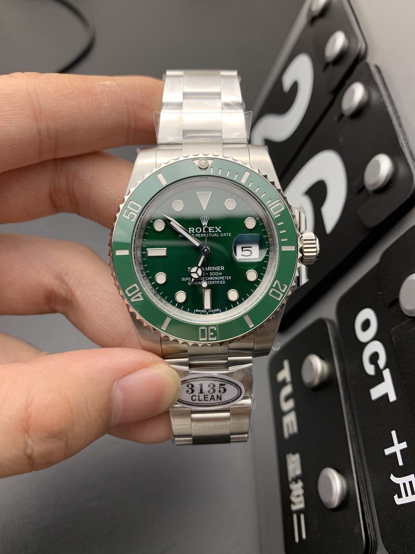 Rolex Green 3135
