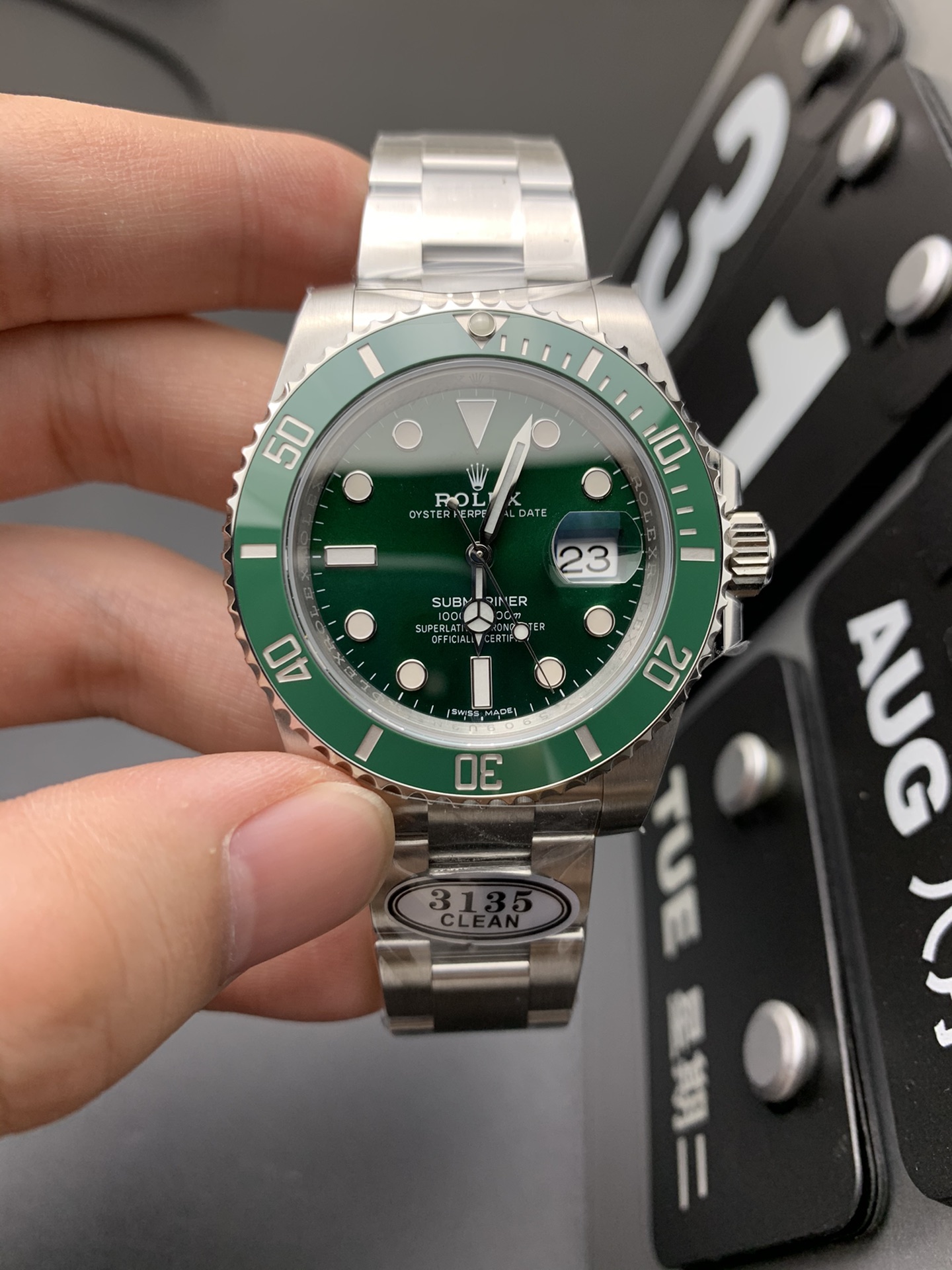 Rolex Green 3135