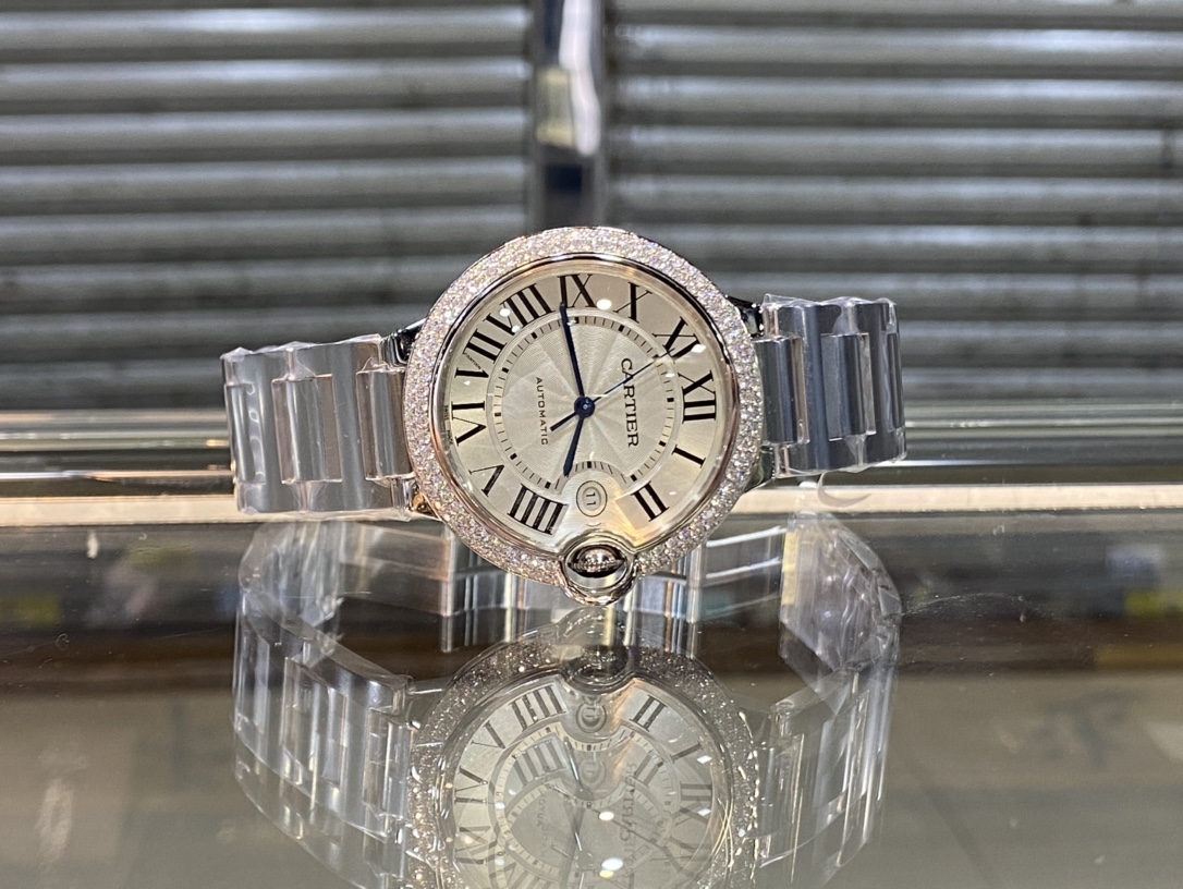 Cartier Ballon Bleu Blue 2824 42mm