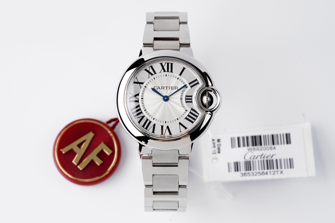 Cartier Ballon Bleu Blue 33mm AF