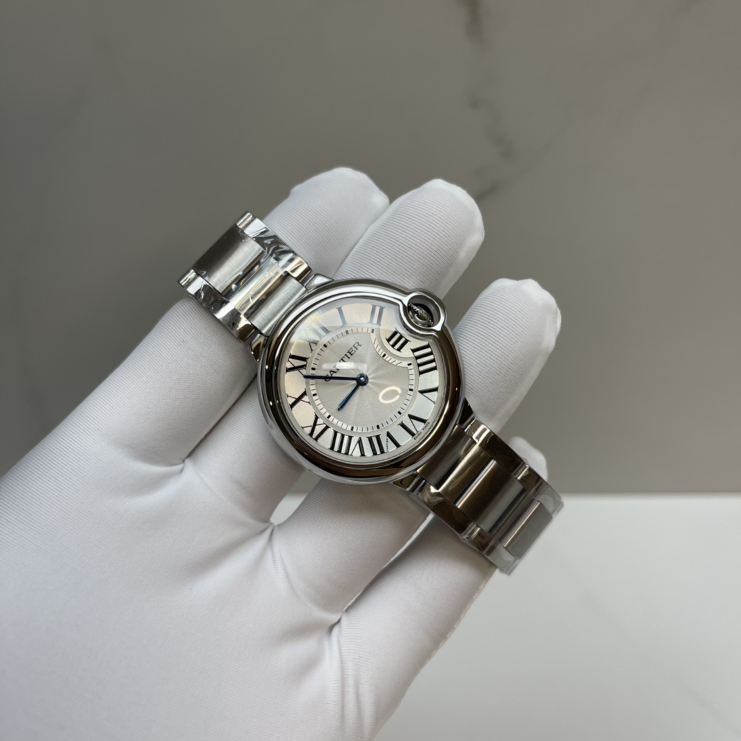 Cartier Ballon Bleu Blue 36.6mm