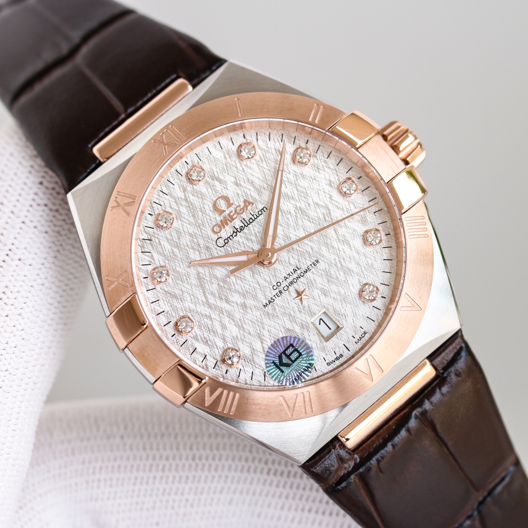 Omega Constellation Black 8800