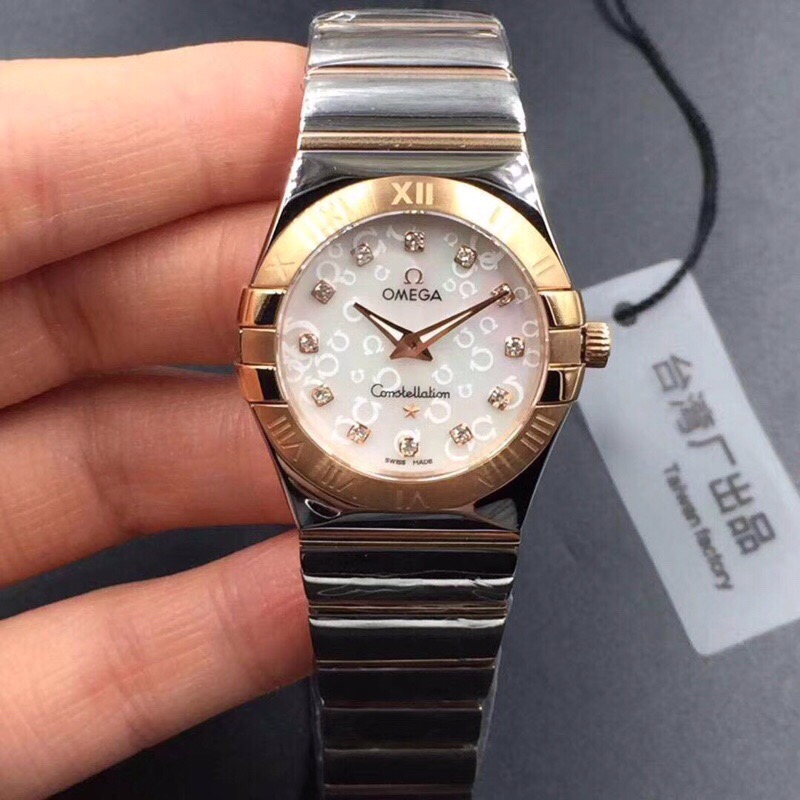 Omega Constellation Blue 2020 27mm