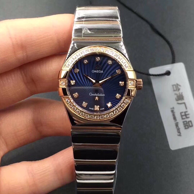 Omega Constellation Blue 2020 27mm