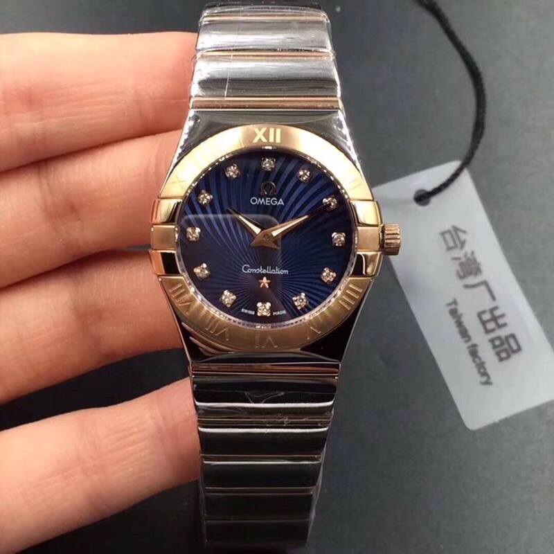 Omega Constellation Blue 2020 27mm
