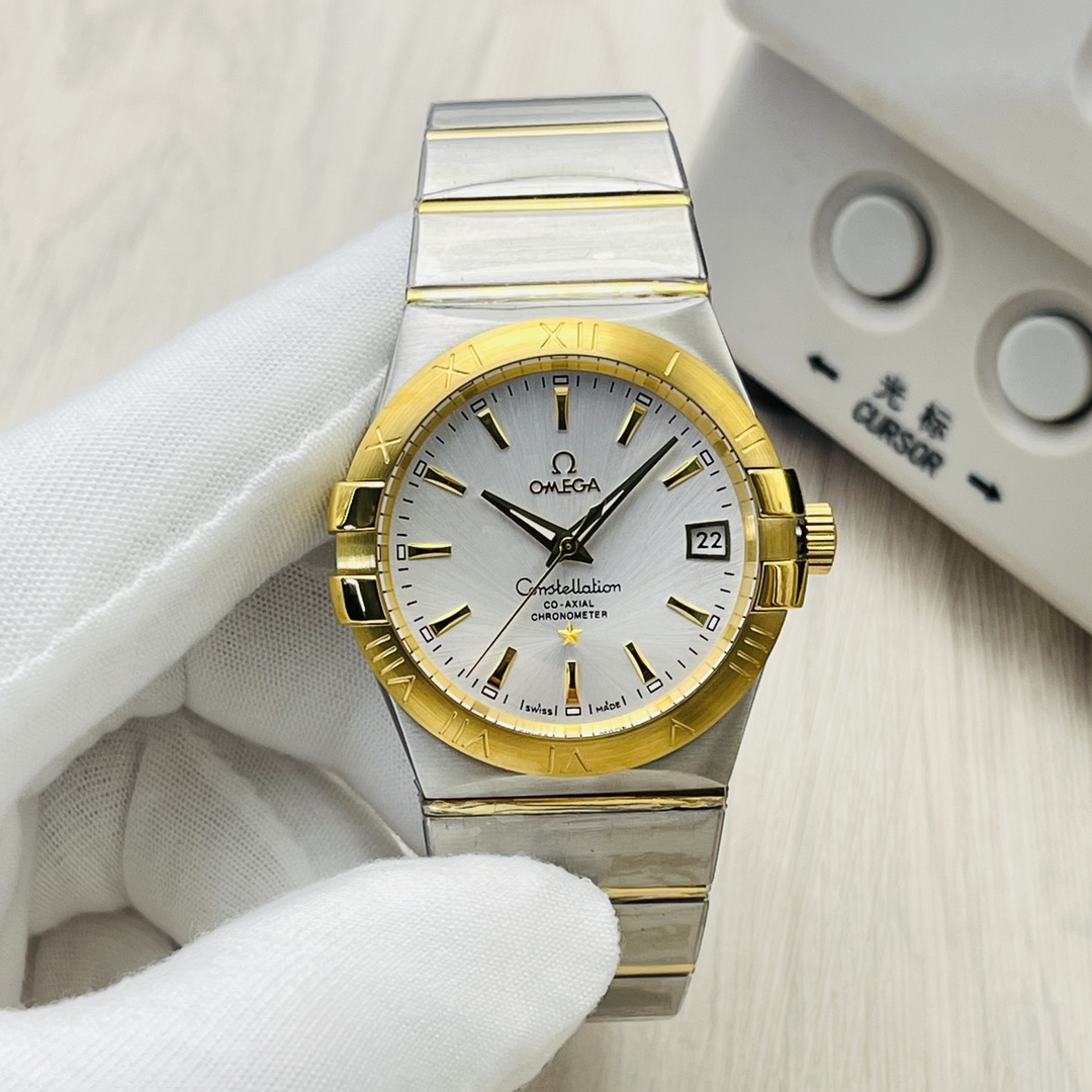 Omega Constellation Blue 8500