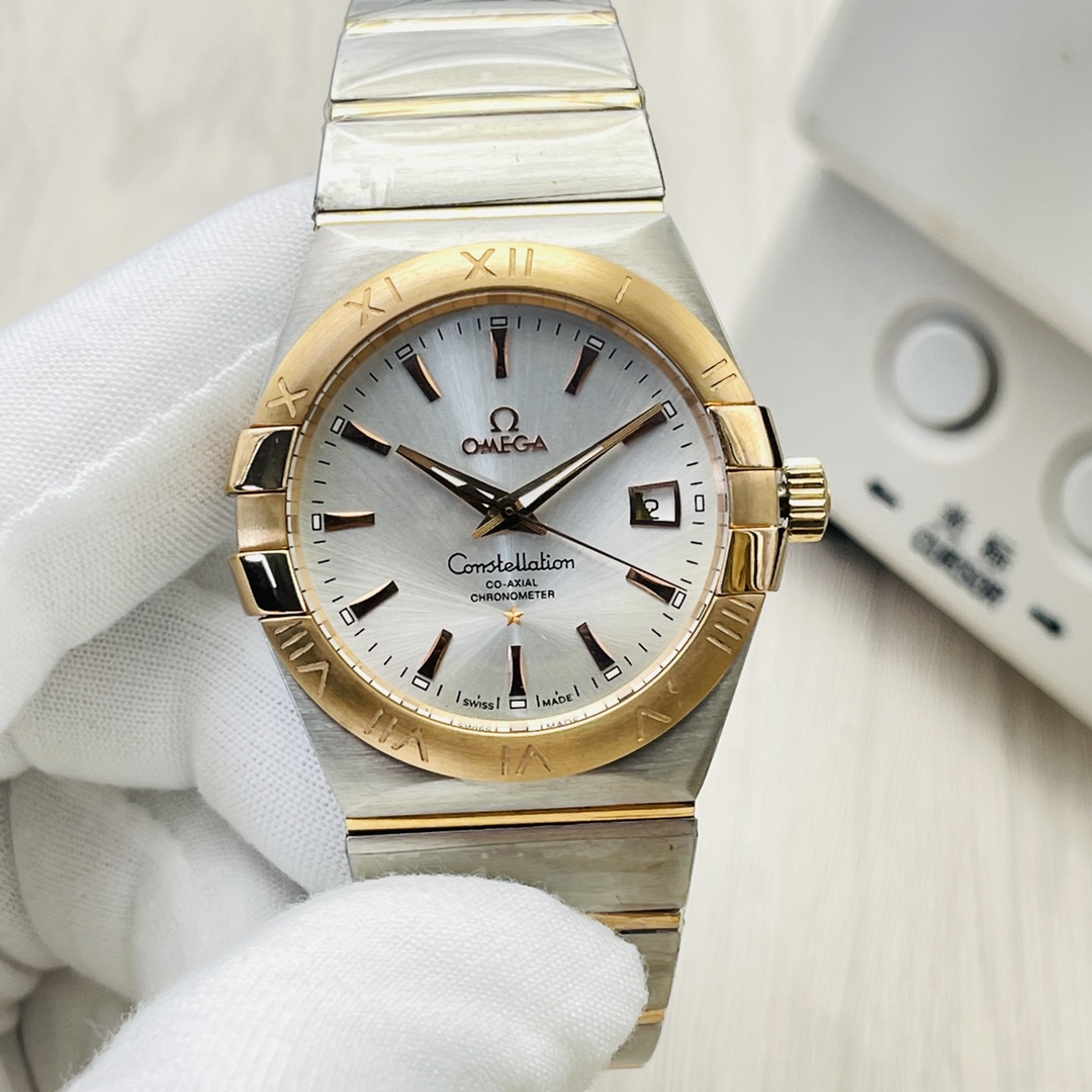 Omega Constellation Blue 8500