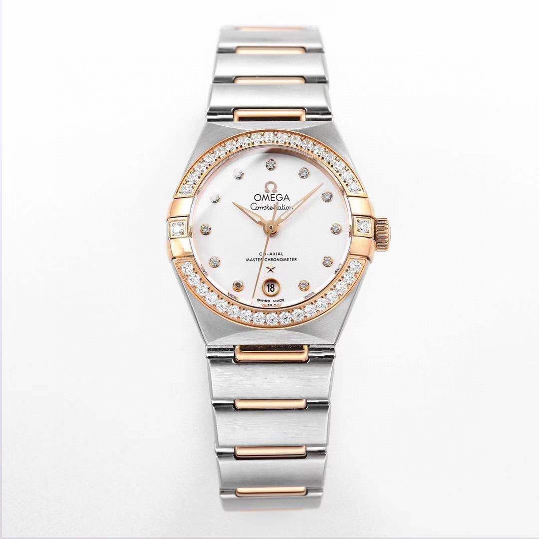 Omega Constellation Blue 8700 29mm