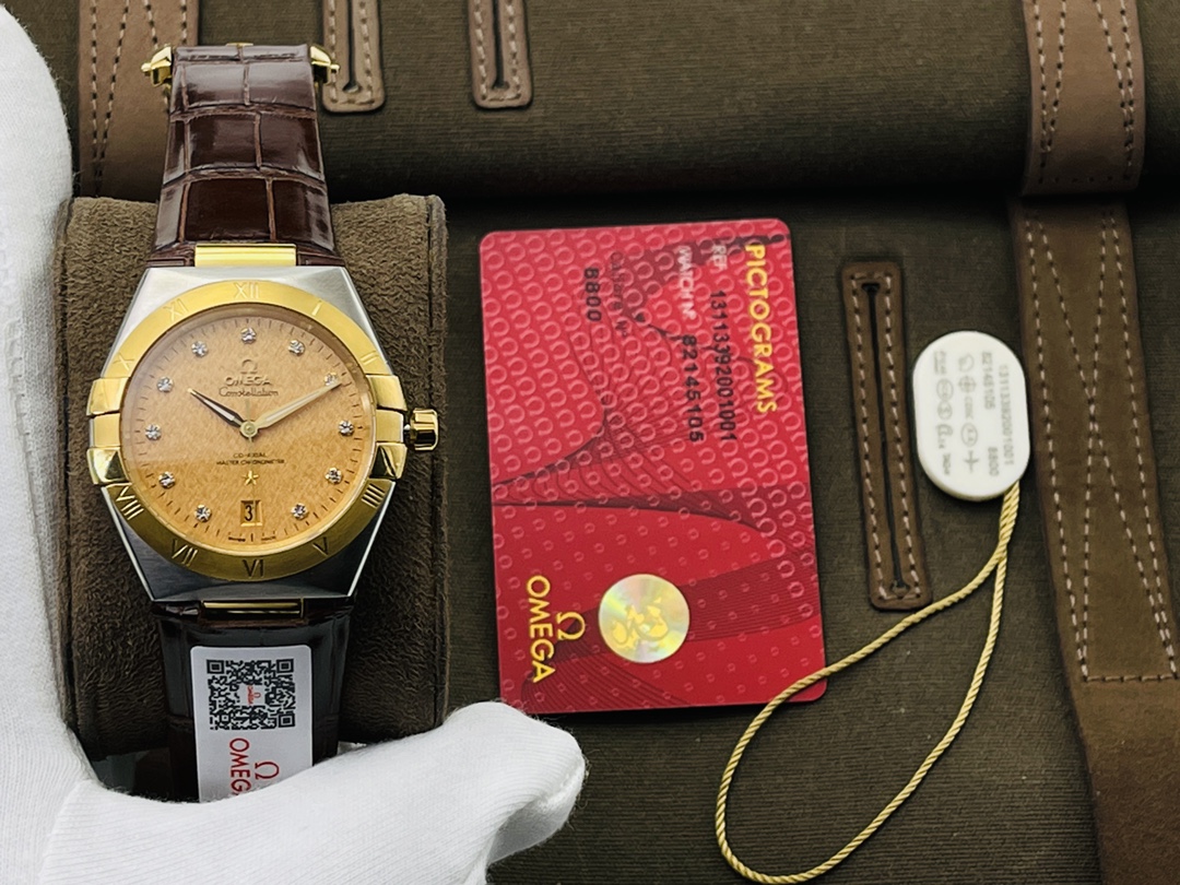 Omega Constellation Green 8800/8801 39mm