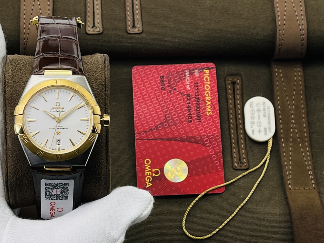 Omega Constellation Green 8800/8801 39mm
