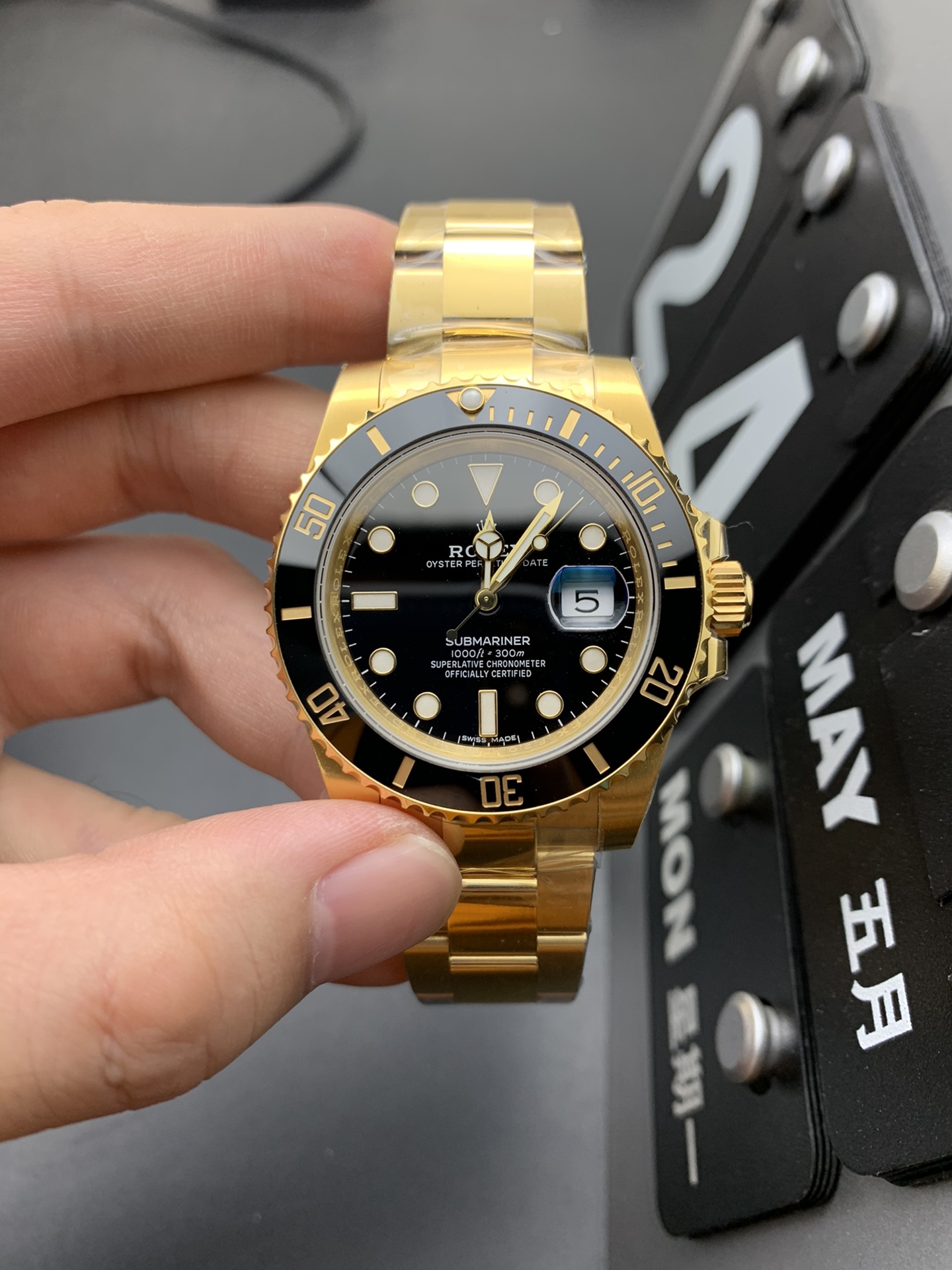 Rolex Black 3135 VS