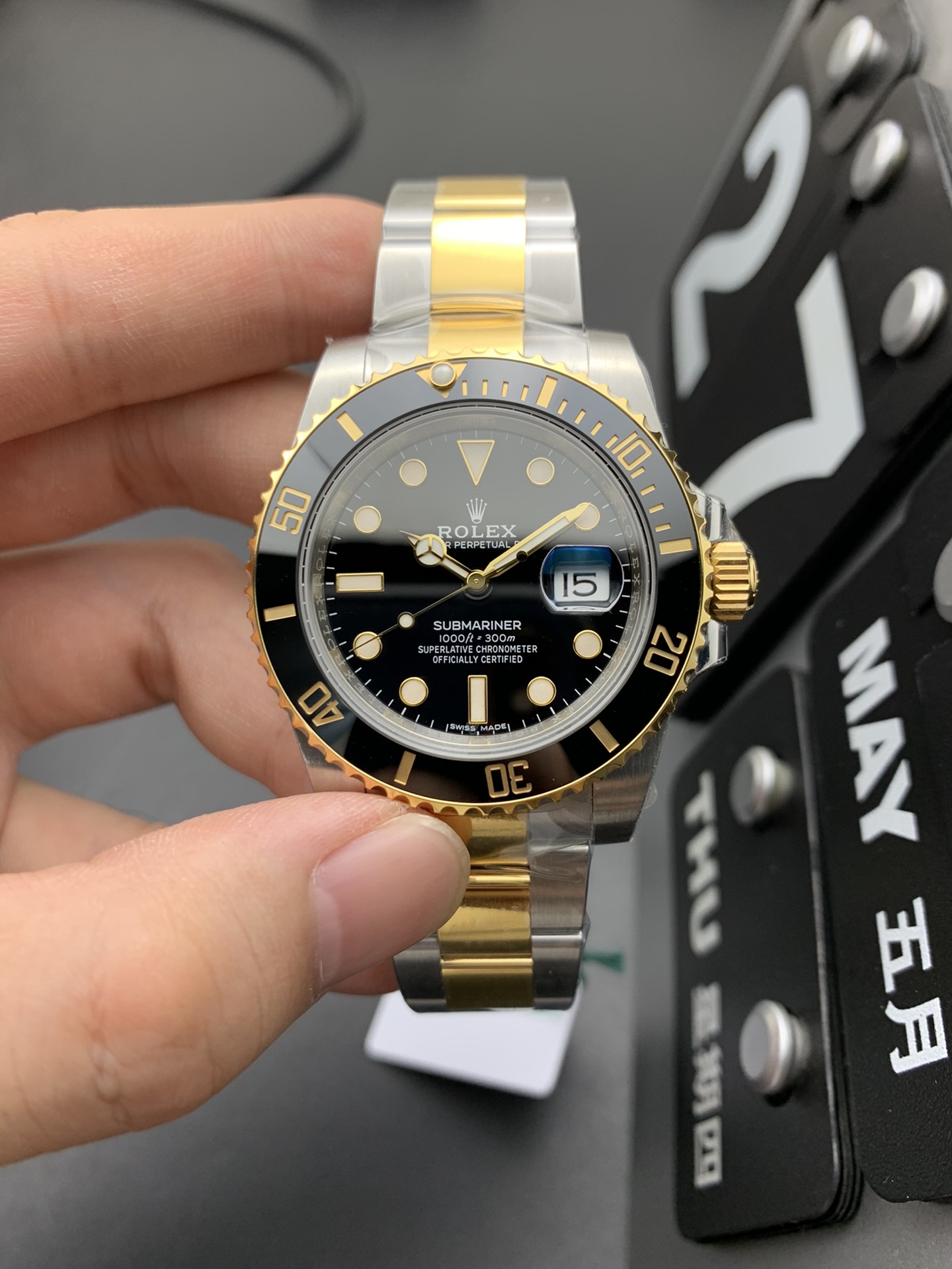 Rolex Black 3135 VS