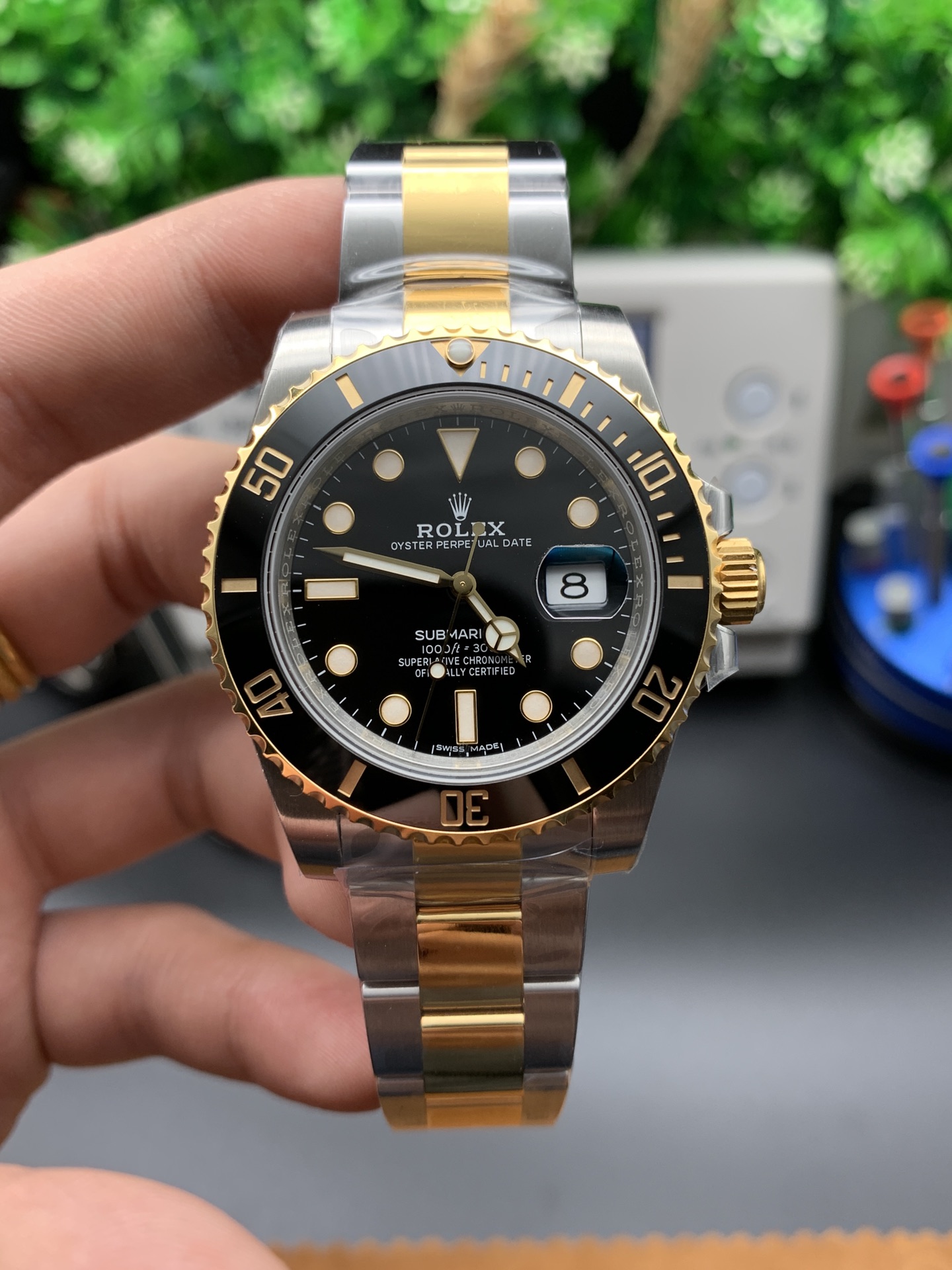 Rolex Black Watch 14598