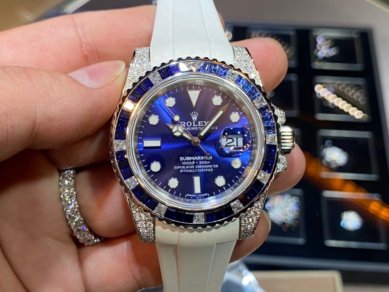 Rolex Blue Watch 14896