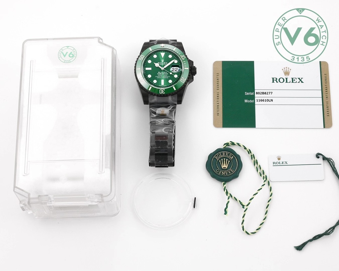 Rolex Green 3135 40mm