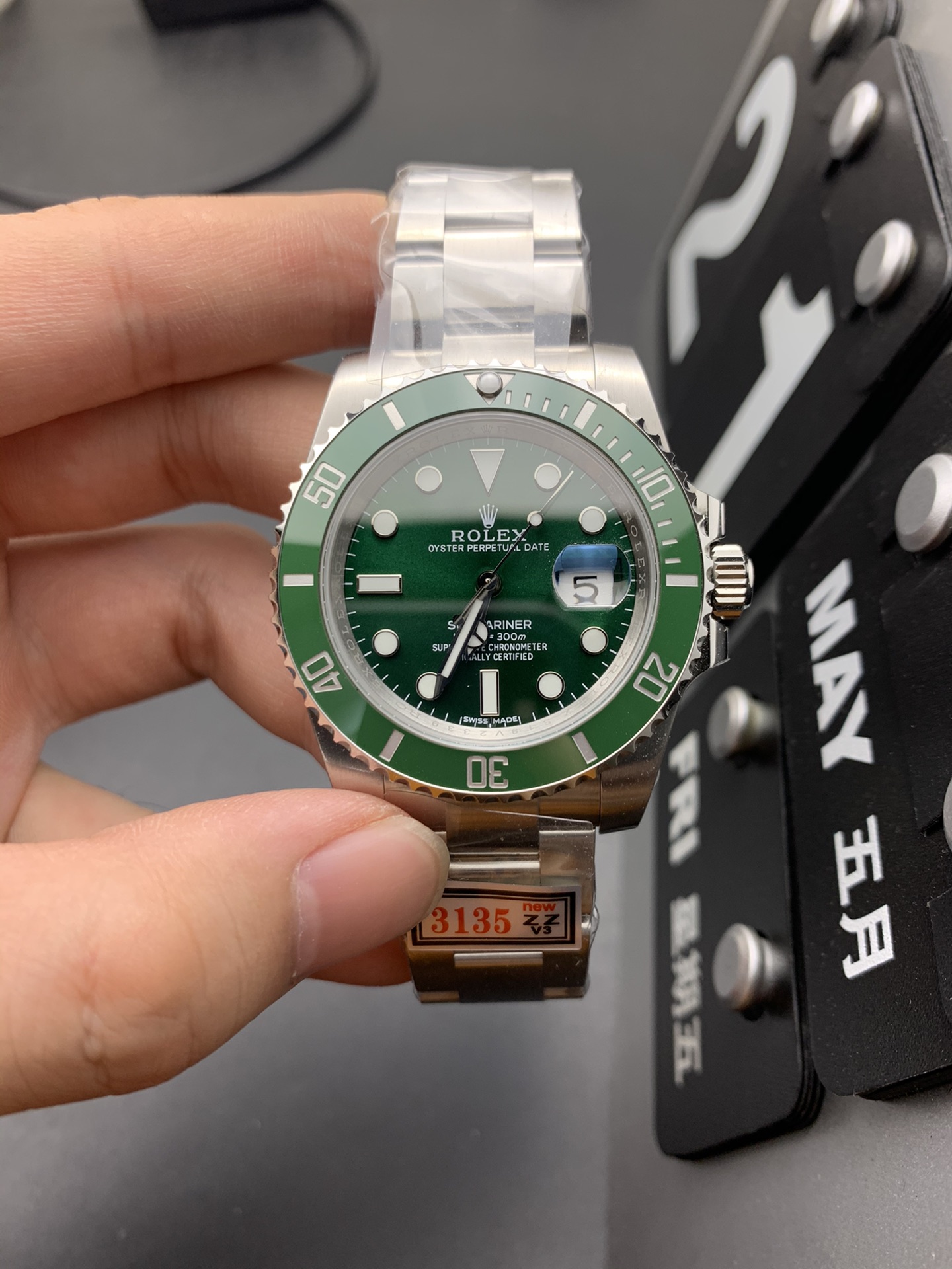 Rolex Green 3135