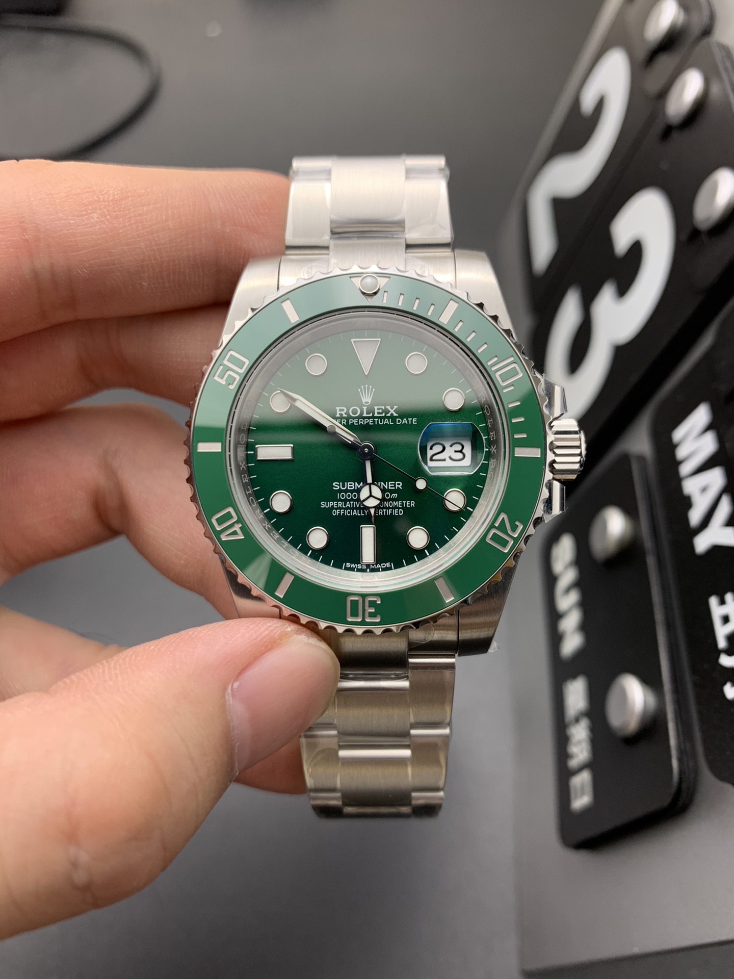 Rolex Green 3135 VS