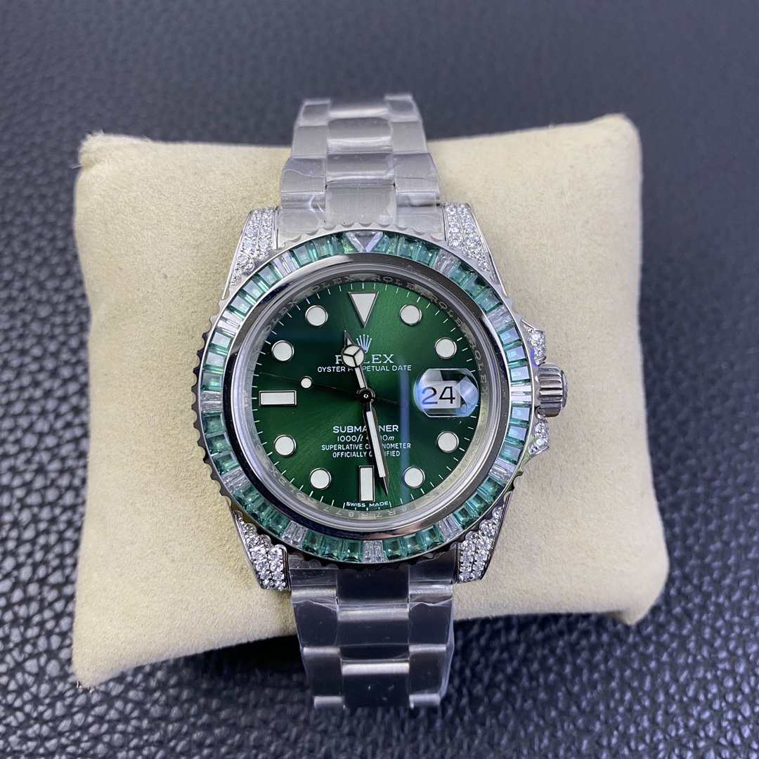 Rolex Green Watch 14797