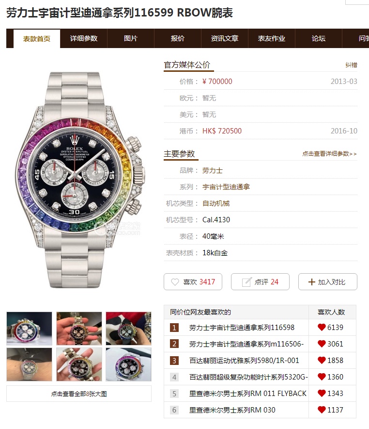 Rolex Watch 14704