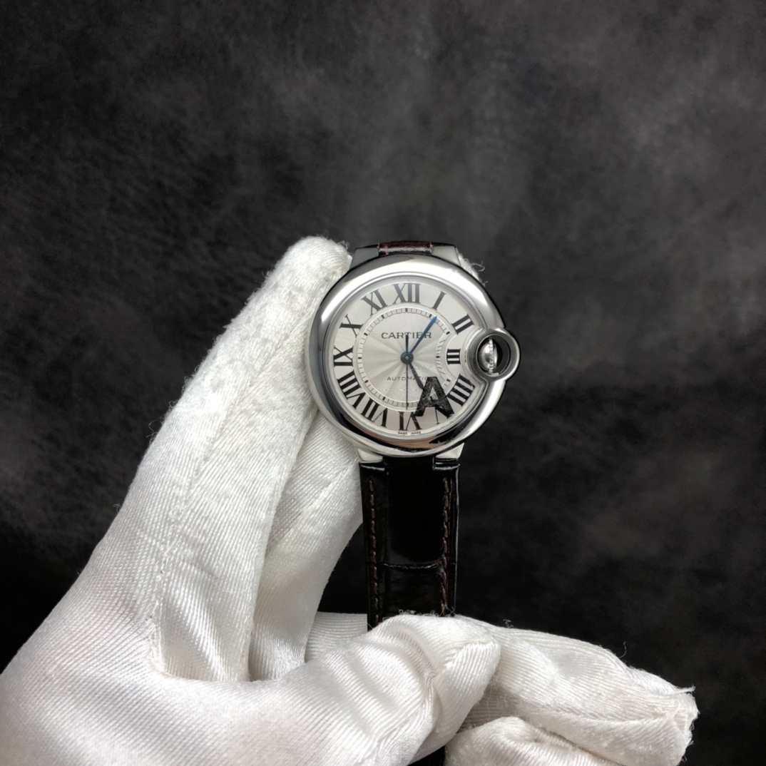 Cartier Ballon Bleu Blue 33mm V7
