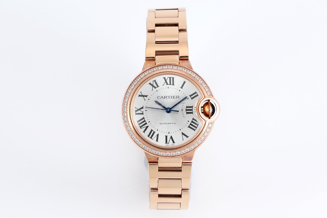 Cartier Ballon Bleu Blue 33mm V7