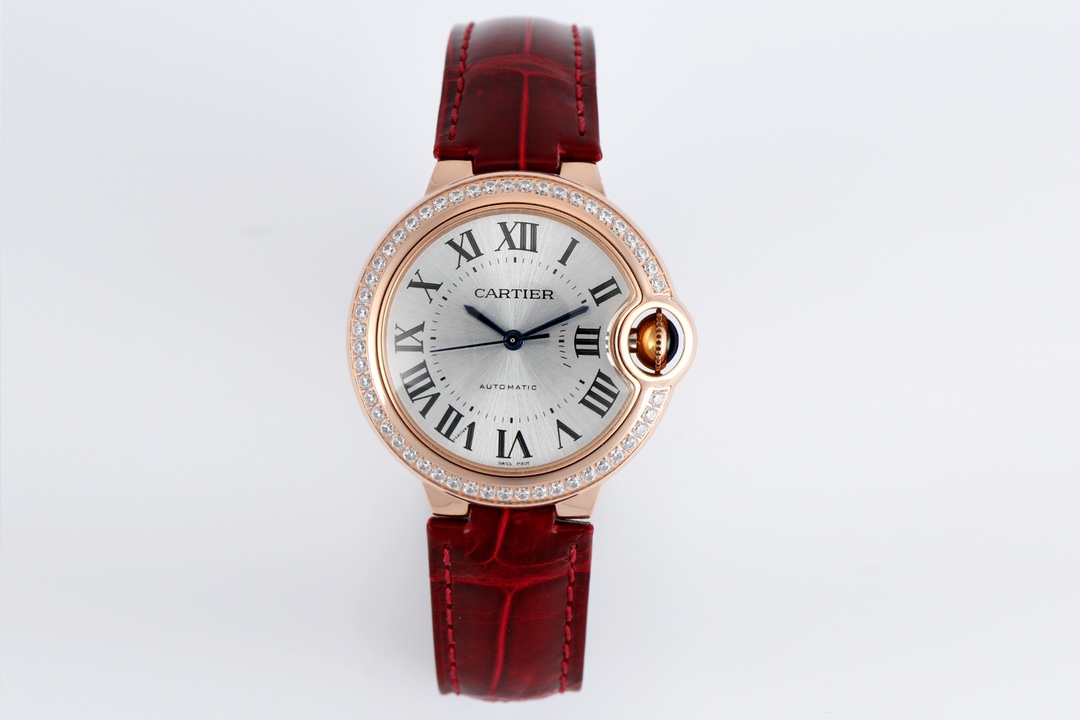 Cartier Ballon Bleu Blue 33mm V7