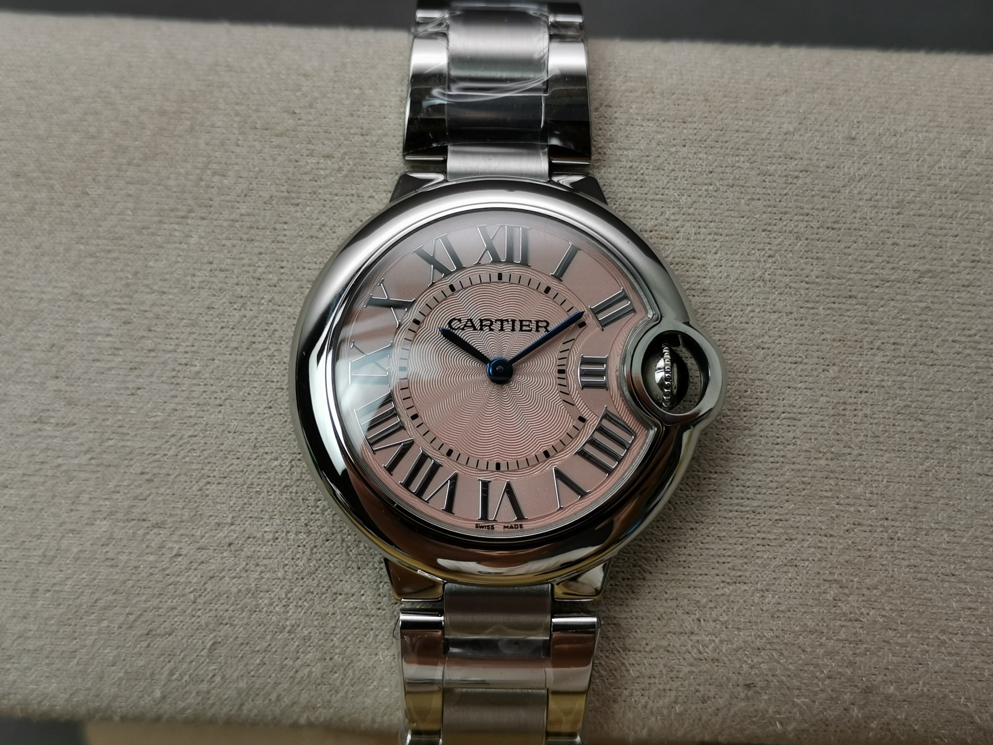Cartier Ballon Bleu Blue 33mm V7