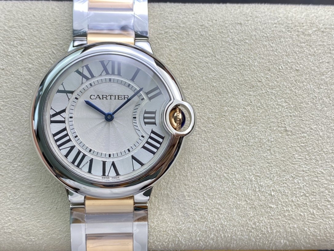 Cartier Ballon Bleu Blue 36mm V7