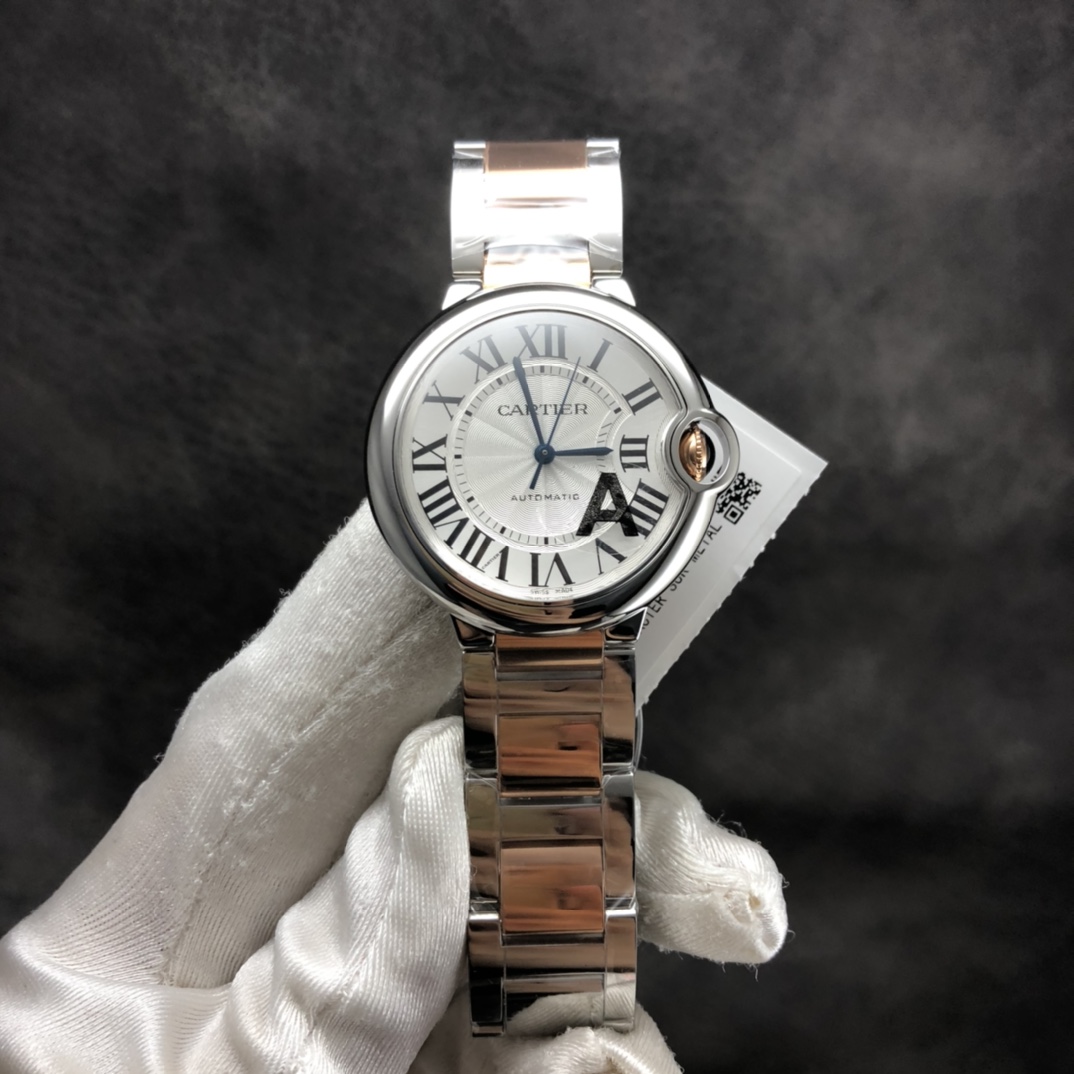 Cartier Ballon Bleu Blue 36mm V7