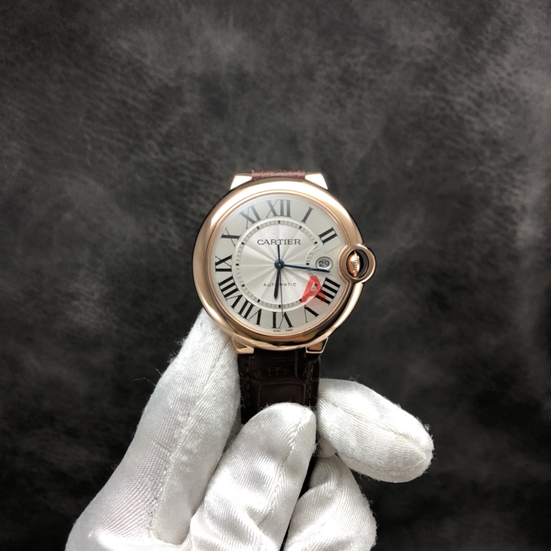 Cartier Ballon Bleu Blue 42mm V7